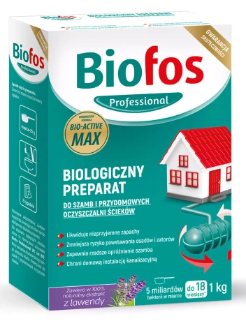 BIOFOS Granulat do szamb + WC żel