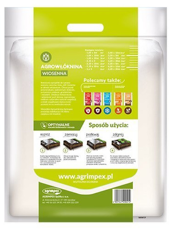 Agrowłóknina wiosenna pakiet 4,2x5m