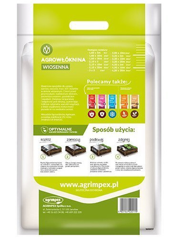 Agrowłóknina wiosenna pakiet 3x5m